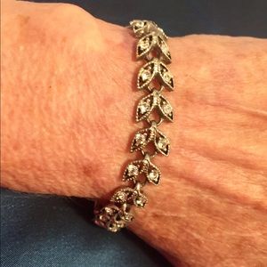 Vintage bracelet with rhinestones.: FINAL PRICE!
